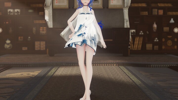 [Genshin Impact/Ganyu/4K/Cloth Solution] Sayang!