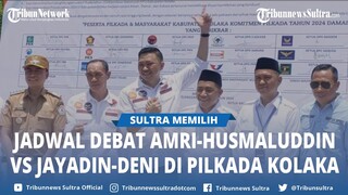 Kampanye Paslon Bupati Kolaka Mulai Besok, Jadwal Debat Amri Husmaluddin Vs Jayadin Deni