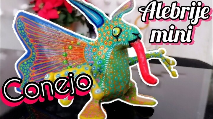 Alebrije CONEJO - ColecciÃ³n de Alebrijes MINI