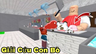 Thoát Khỏi Ngôi Nhà Bếp Ma Quái Và Cứu Bé Bò Thoát Khỏi Tên Đầu Bếp Điên Loạn roblox