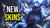 NEW SKINS Akali Caitlyn Aatrox Ashe Kindred Maokai & Prestige | League of Legends