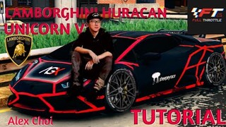How to make alex choi unicorn v3 TUTORIAL| Car Parking Multiplayer