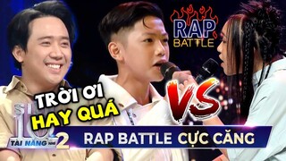 Tiến Nhỏ trở lại 'BATTLE CỰC CĂNG' với Rapper nhí 12 tuổi khiến Trấn Thành, Hari Won 'PHẤN KHÍCH'