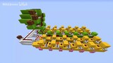 [Pendukung] Butuh waktu 1 bulan untuk membangun! Pintu kata sandi modular #Minecraft!