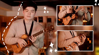 Solo ukulele lagu "Nobody Knows" dari Ryo Natoyama di-remix bocah ini