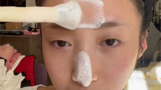 พี่สาวสอนฉันล้างหน้า แบบนี้จริงๆ ได้เหรอ🤭