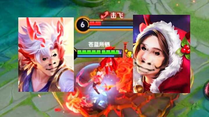 I totally dominated Diaochan in the sidelane.