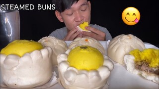 MUKBANG ASMR EATING PORK STEAMED BUNS | MukBang Eating Show