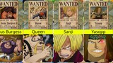 21 Bounties Yonko Commanders Pirates in One Piece Roronoa Zoro