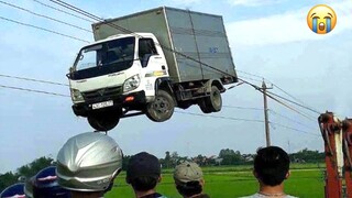 Best Crazy Truck & Car Driving Fails | TOTAL IDIOTS AT WORK #217 | BAD DAY AT WORK 2022