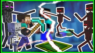 [ Lớp Học Quái Vật ] ĐẠI CHIẾN ENDERMAN VÀ NỖI SỢ NƯỚC " Full TẬP"  | Minecraft Animation
