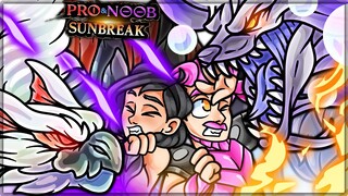 THE NEW ULTIMATE HUNT - Pro and Noob VS Monster Hunter Rise Sunbreak! (Event Quest)