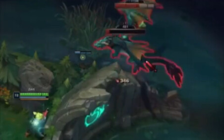 "Zeri mencuri Naga kecil tanpa menerima damage"