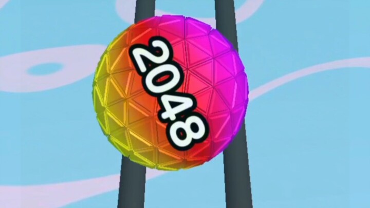 Sister Xiaowu is here again to roll 2048 little balls for you lovely folks!