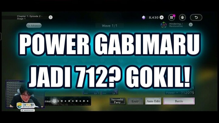 🔥 TERNYATA POWER GABIMARU BISA NAIK SAMPAI 712? GOKIL!