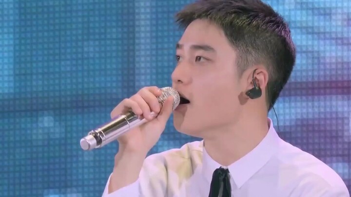 EXO, singing softly, just killed me with their tone.