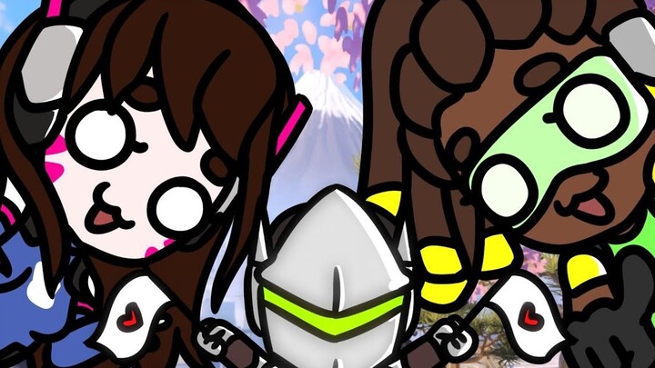 [Heartwarming animation] Overwatch...your smiling face! (Overwatch fan animation) (Chinese and Engli