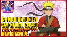 RAMAH UNTUK F2P !!! GRAFIK 3D | SKILL ANIMASI BADAS | GAME NARUTO TERBARU INI WAJIB KALIAN COBA