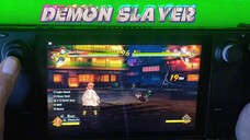 Gameplay DEMON SLAYER versus mode (STEAMDECK)