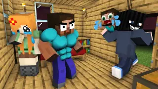 Monster School : Baby is Kidnapped - The Story of Herobrine Family - Minecraft Animation