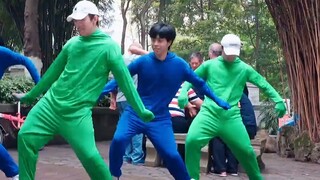 [Buqi Dance Troupe] Two Tigers Love to Dance Large-scale Club S Live/Five-person Upgraded Version