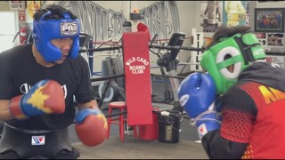 JERWIN ANCAJAS SPARRING | TULONG SA PREPARATION NYA SA DARATING NA LABAN | EUMIR MARCIAL