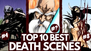 Which Character Had the BEST Death in Bleach? TOP 10 BEST Death Scenes, RANKED (2023) | TYBW