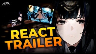 REACTION TRAILER PATCH QU ICE PGR CN! - Punishing Gray Raven