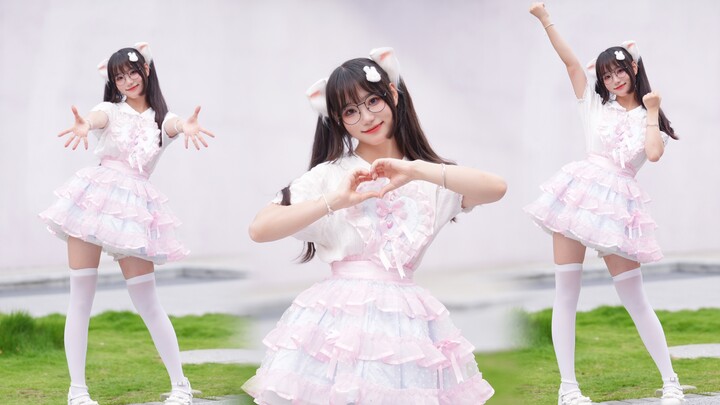 【love potion】It’s an energetic and cute home dance~o(≧v≦)o
