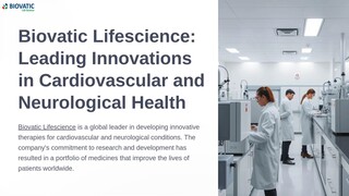 Biovatic Lifescience: Leading Innovations in Cardiovascular and Neurological Health