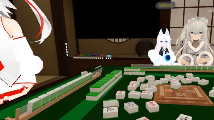What is it like to play mahjong in VR?
