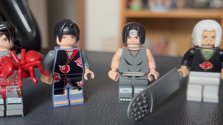 องค์กร "อิทาจิ" รวมตัวกัน! บล็อกตัวต่อนารูโตะแบบนามธรรม 23.5