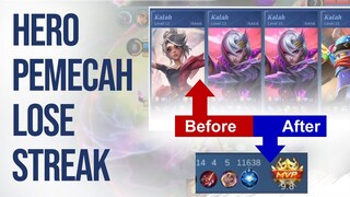 Hero Pemecah LOSE STREAK. Ternyata bisa dipake jadi jungler, roamer, atau gold laner