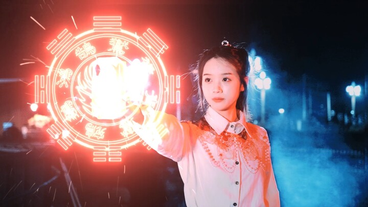 原创特摄 凤凰王战士 女主角北冥凰初次使用凤凰令