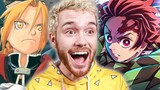 Reacting To The Top 100 Anime Openings of ALL TIME!!