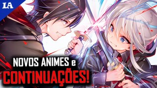 12 CONTINUAÇÕES e 9 NOVOS ANIMES Anunciados!