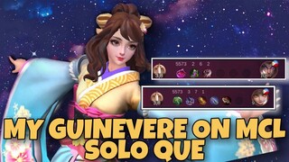 GUINEVERE SOLO QUE MCL - SAKURA WISHES - WANWAN CAN'T DO ANYTHING - MOBILE LEGENDS