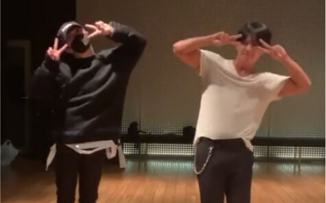 水晶男孩 岛主&小天使 翻跳WINNER新曲Hold，釜山line太可爱了！哈哈哈