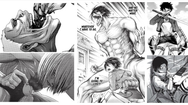 不同漫画家笔下的《进击的巨人》