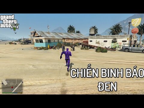 GTA V nhưng Tôi Là Black Panther