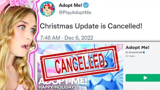 ADOPT ME CHRISTMAS UPDATE HAS BEEN CANCELLED?! (Roblox)