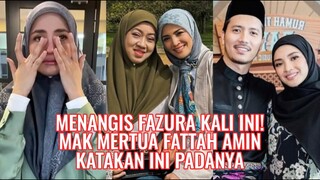 Menangis Fazura Kali Ini! Mak Mertua Fattah Amin Katakan Ini Padanya