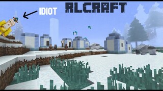 Minecraft / A Snow Village | An Idiot On RL Craft [Episode 8]