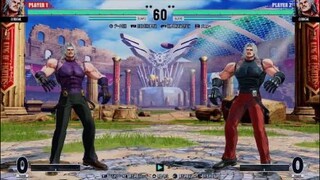 KOF15　チャンピオンvs拳皇　オメガルガール　１on1が熱い　ジェノサイドカッター