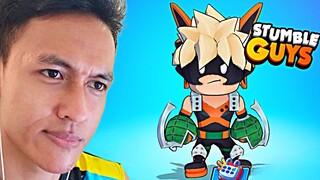 AKU MENDAPATKAN SKIN BAKUGO DI GAME STUMBEL GUYS YANG COLLAB BARENG MY HERO ACADEMIA 😱