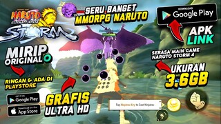3,6GB! Game Naruto ANDROID MMORPG Sumpah Grafisnya HD BANGET- Naruto Slugfest Mobile Serasa Game PS4