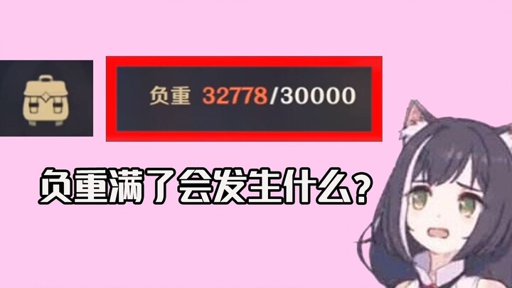 [เก็นชินอิมแพกต์] จะเกิดอะไรขึ้นเมื่อคุณแบกของจนเต็มพิกัด?