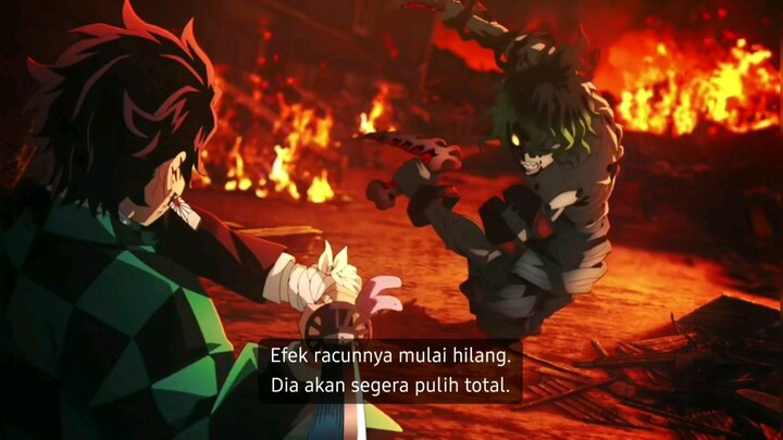 Momen Epic battle Tanjiro Kamado