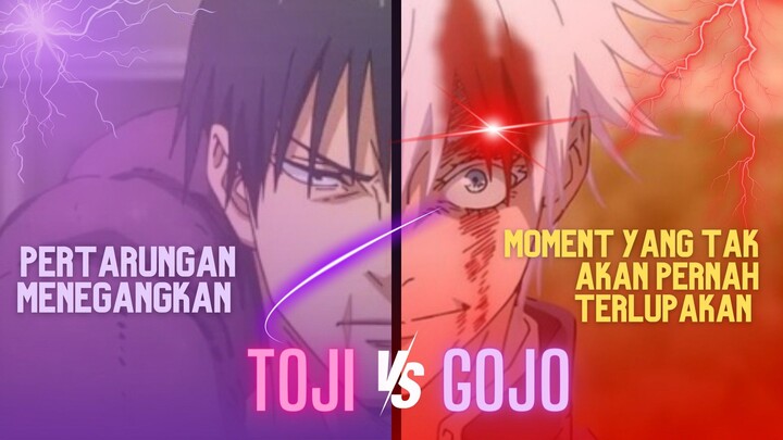 AMV JUJUTSU KAISEN - Gojo VS Toji (Moment Paling Sad Bagi Pecinta Gojo😭)