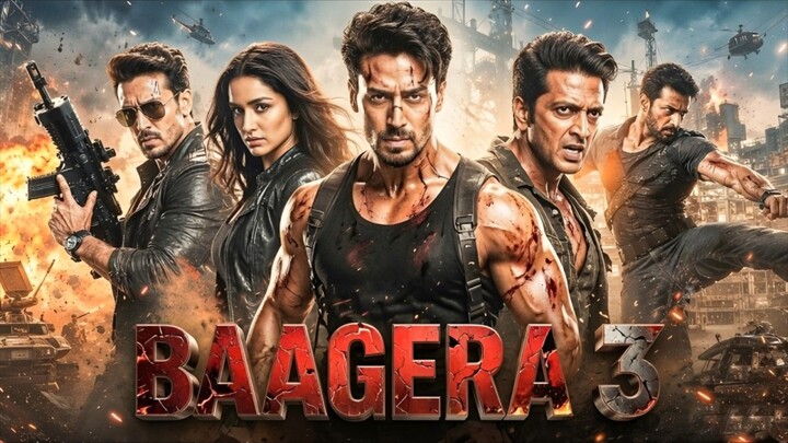 Baagera (2026)| Tiger Shroff & Shraddha KapoorNew Action Thriller Full HD Movie In Hindi